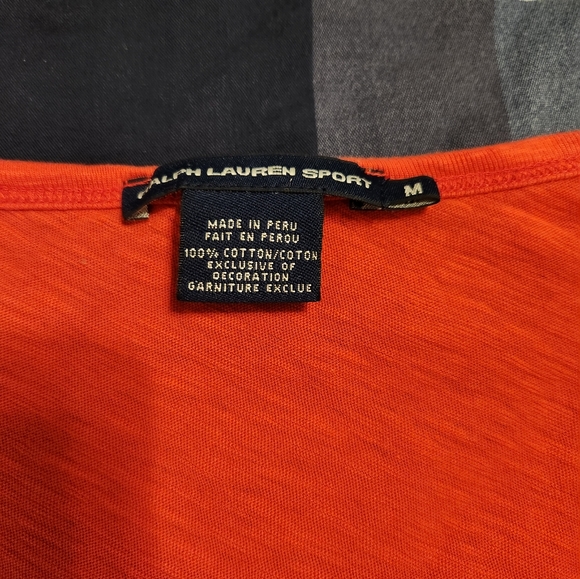 Ralph Lauren womens red short sleeve t shirt medium - Picture 3 of 6